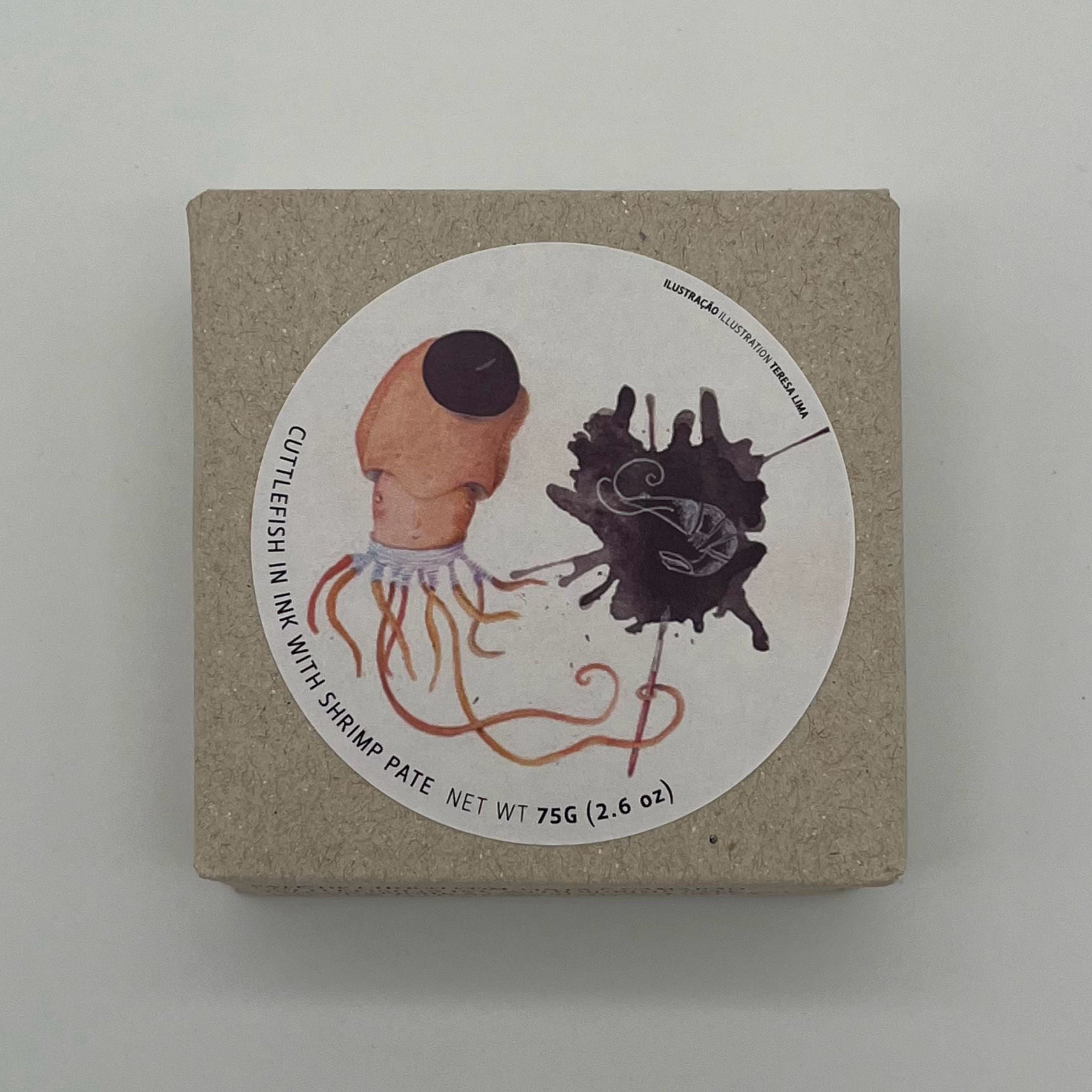 JOSÉ Cuttlefish in Ink with Shrimp Paté