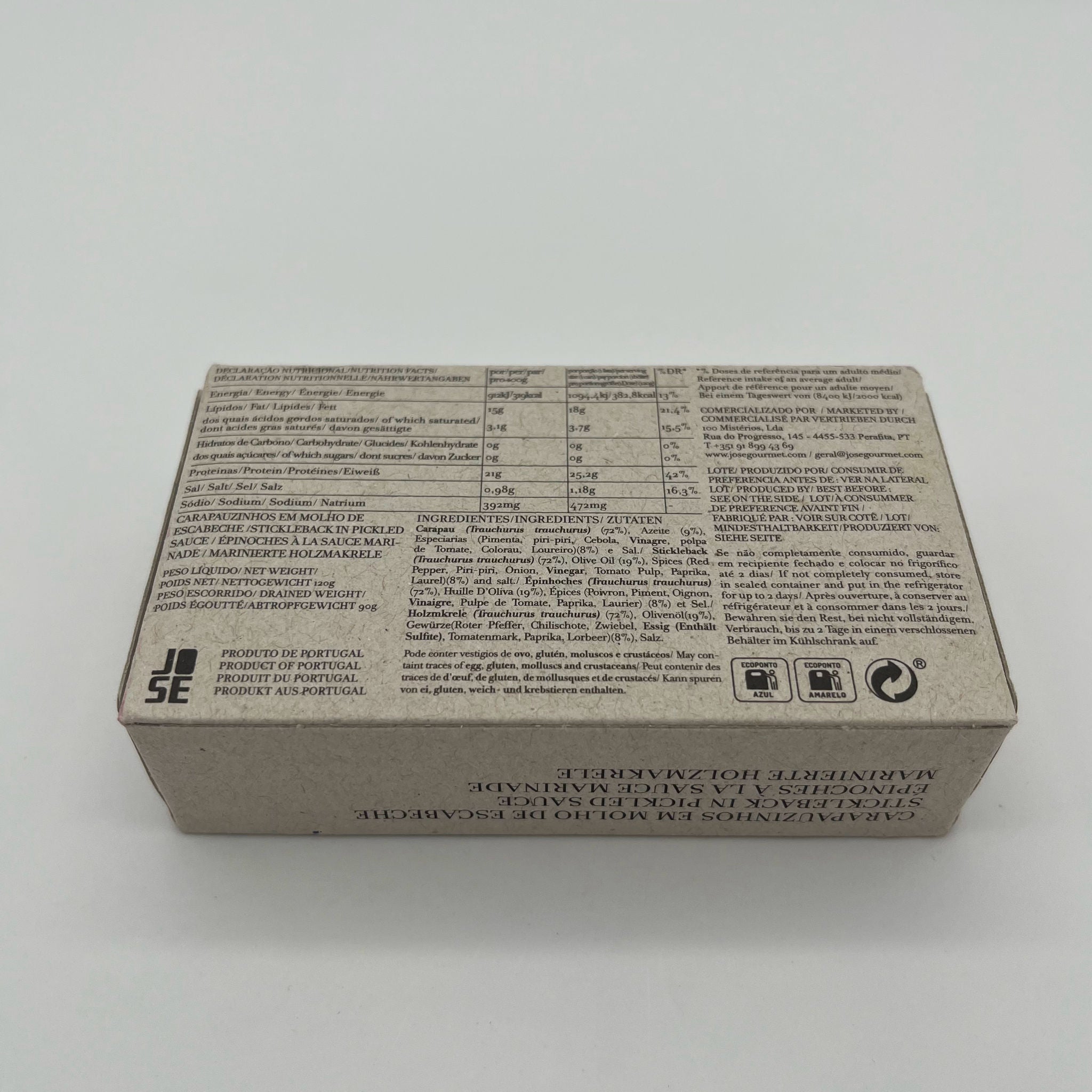 JOSÉ Stickleback in Pickled Sauce