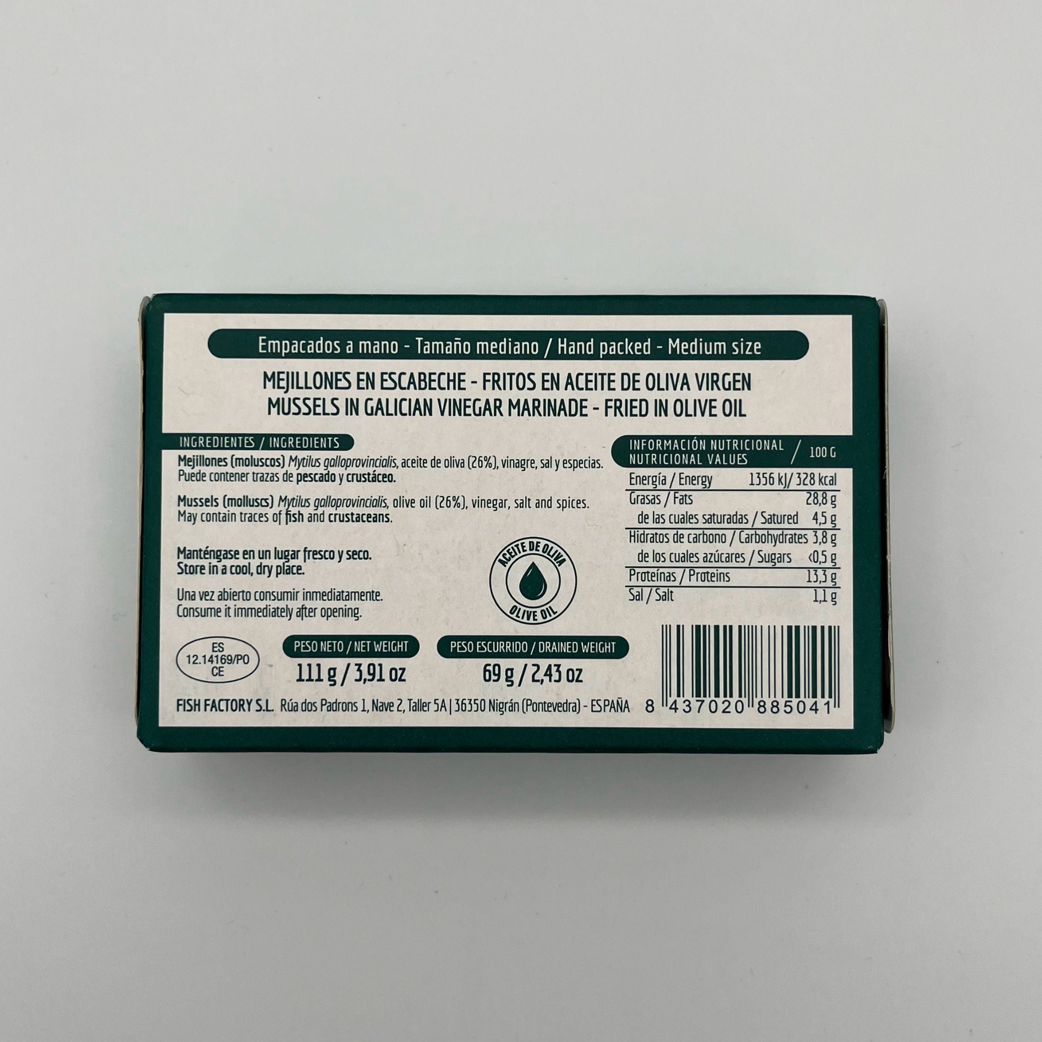 La Curiosa Pickled Mussels