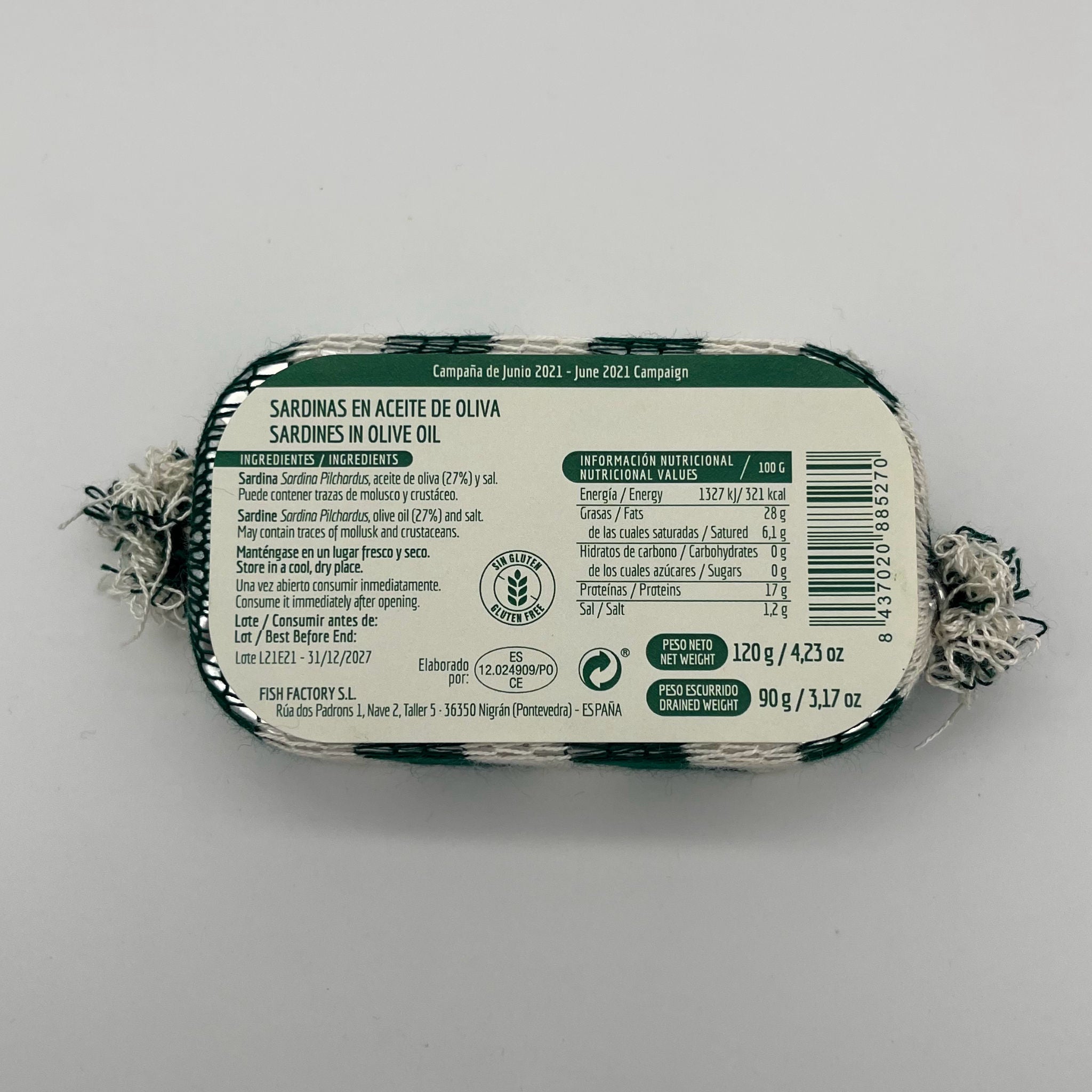 La Curiosa Sardine in Olive Oil — Special Edition 1032 Cans