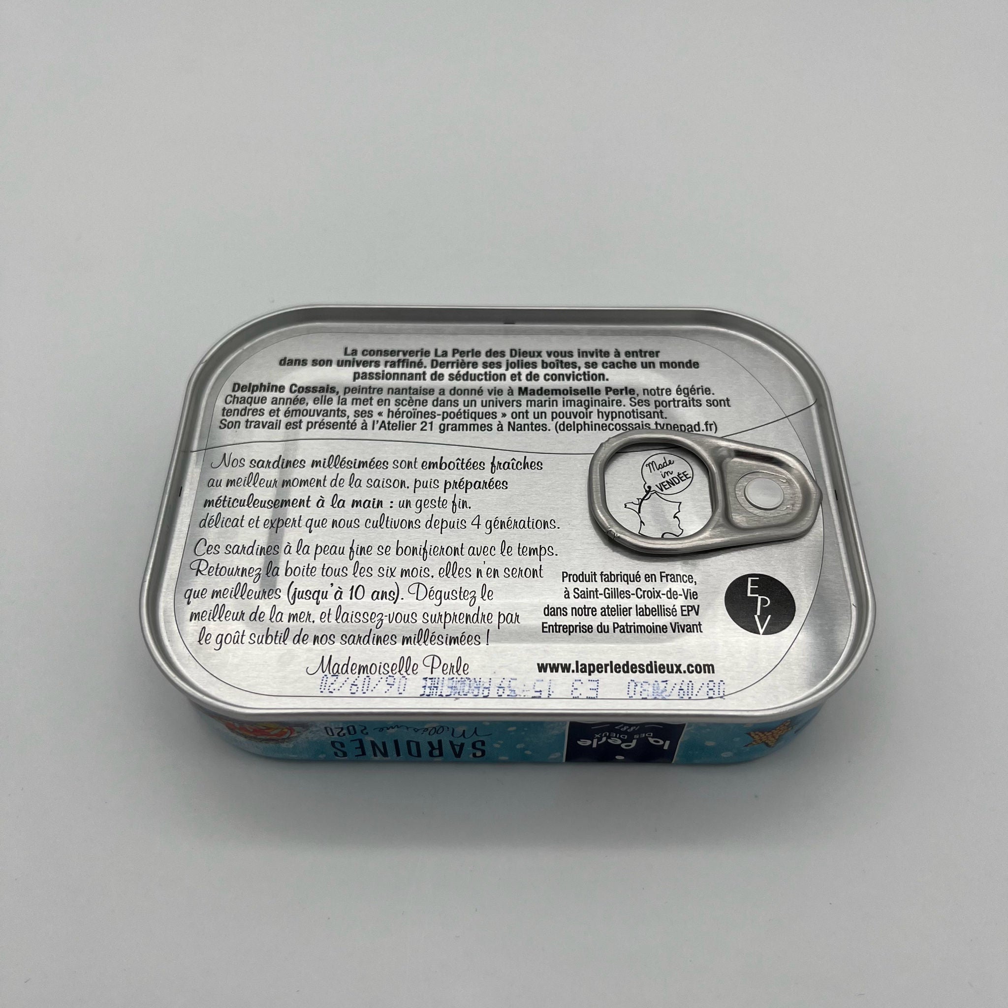La Perle des Dieux - 2020 Vintage Sardines