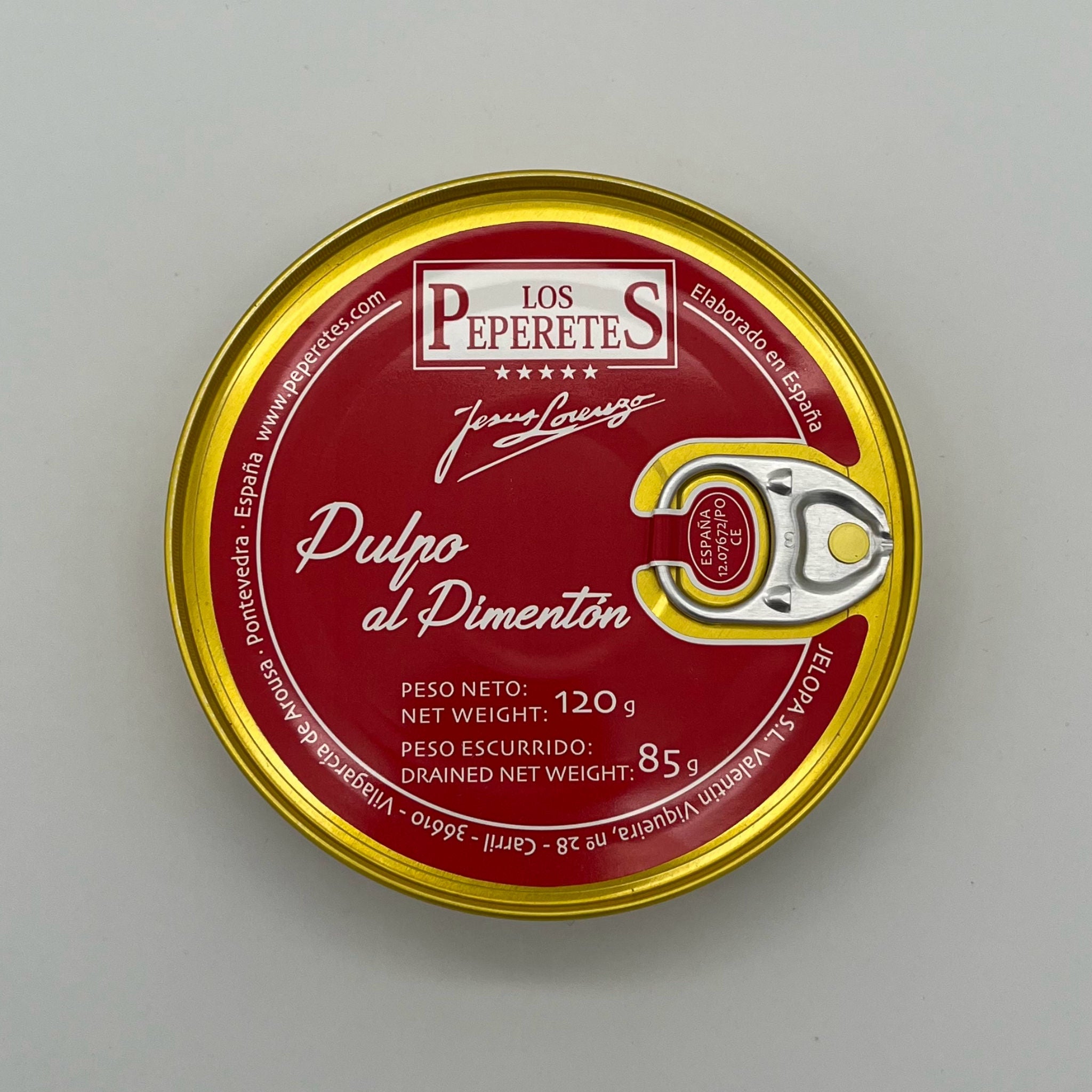 Los Peperetes Octopus in Paprika Sauce