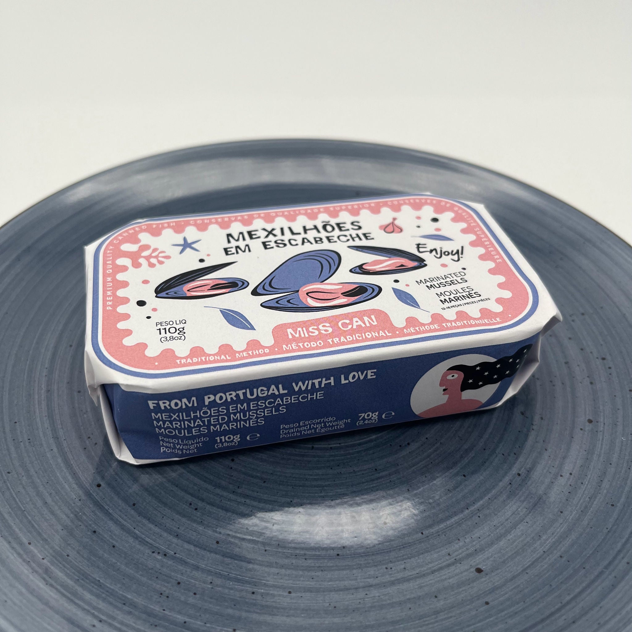Miss Can Marinated Mussels