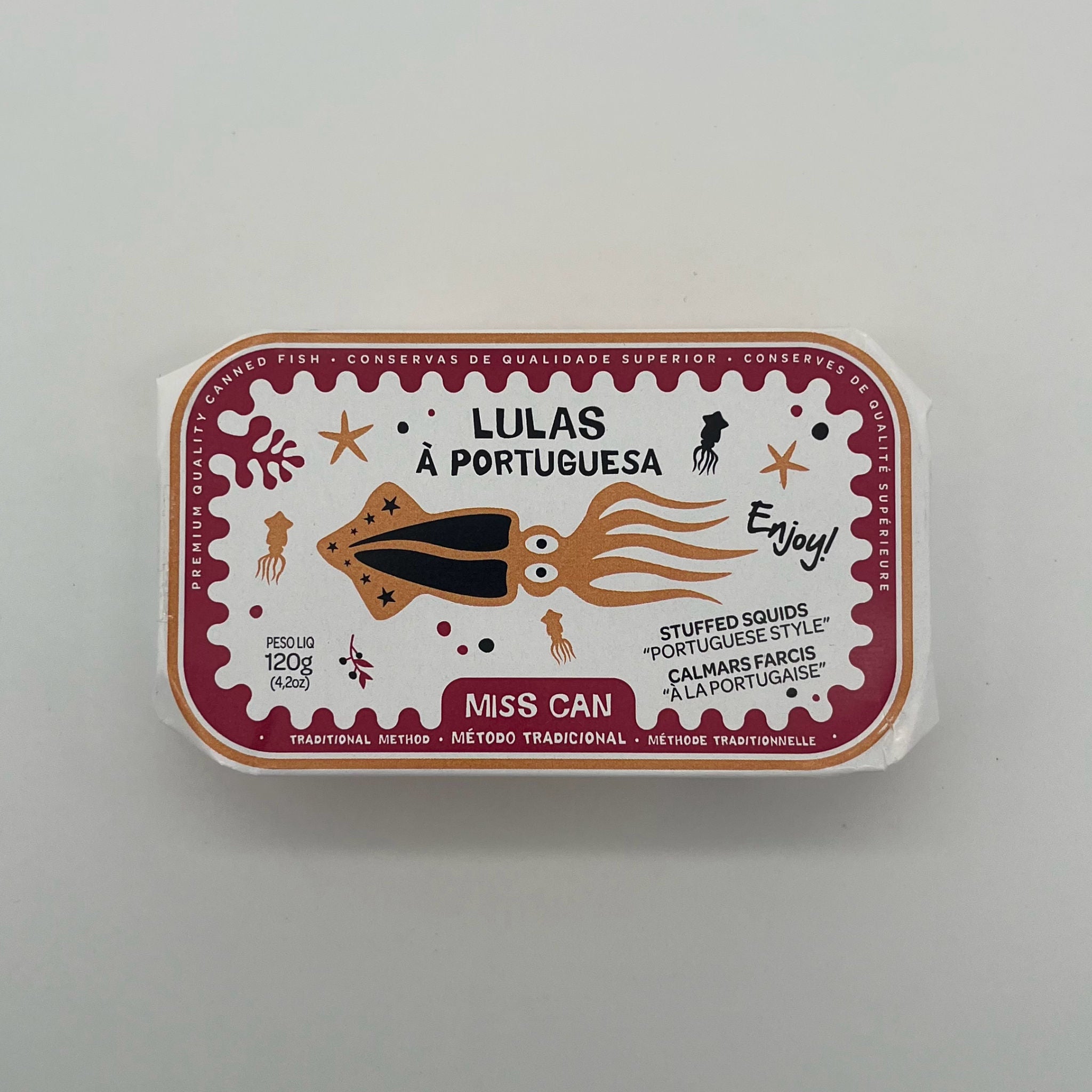 Miss Can Stuffed Squids "Portuguese Style"