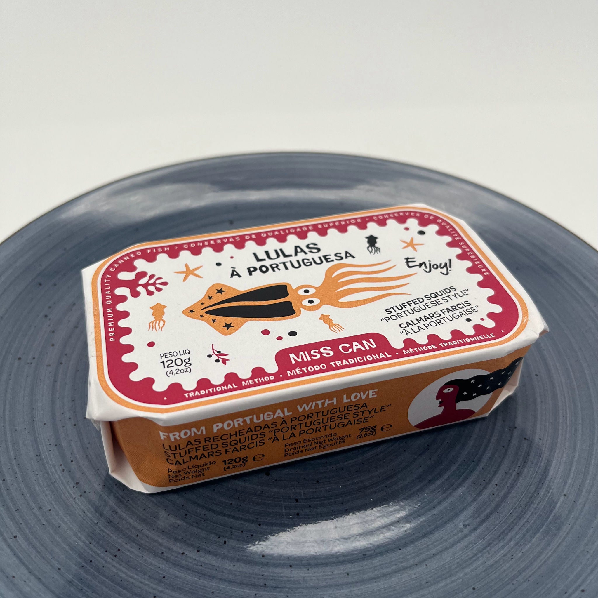 Miss Can Stuffed Squids "Portuguese Style"