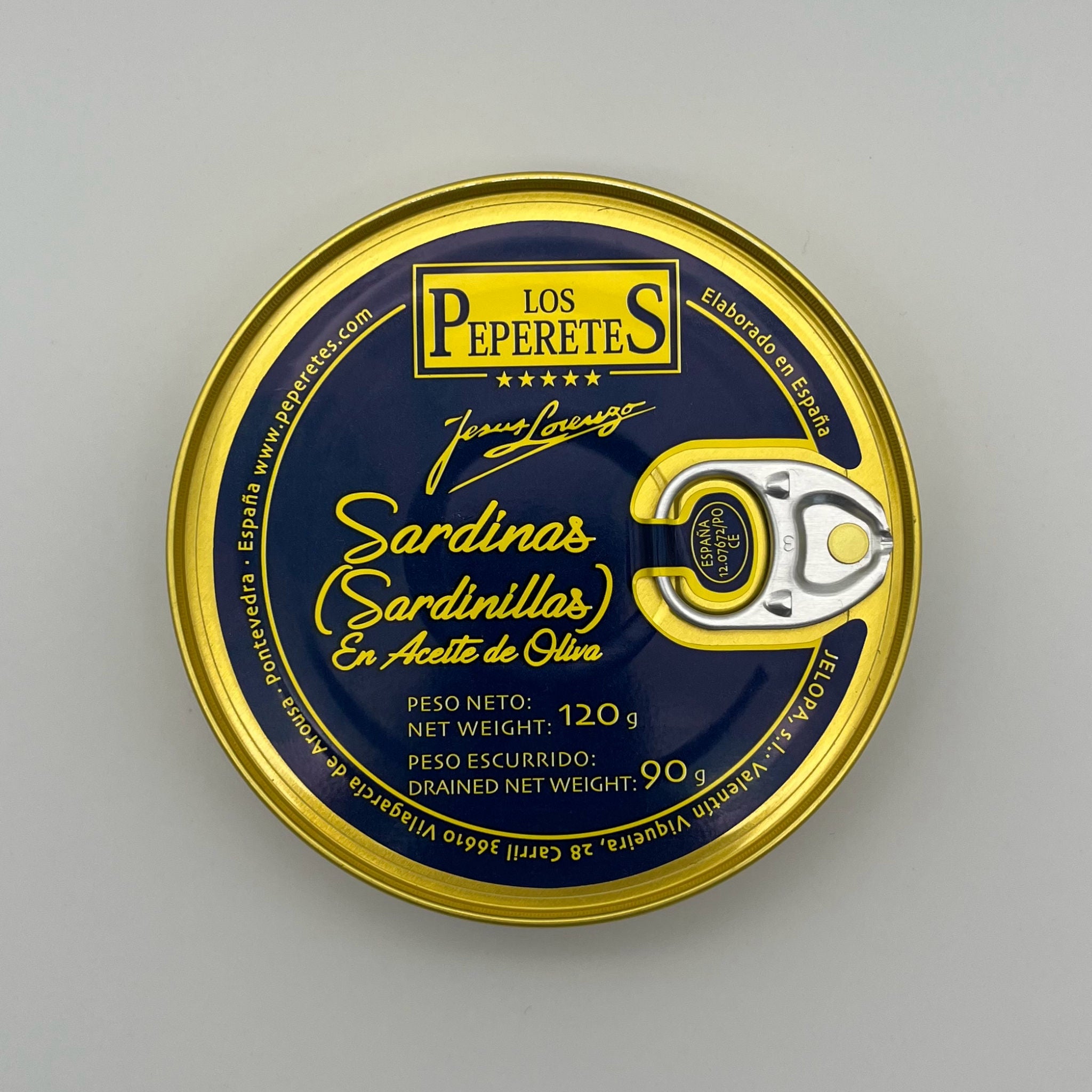 Los Peperetes Sardinillas in Olive Oil